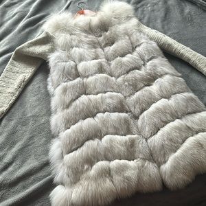 Real Fur Vest 💥🎊size M-L